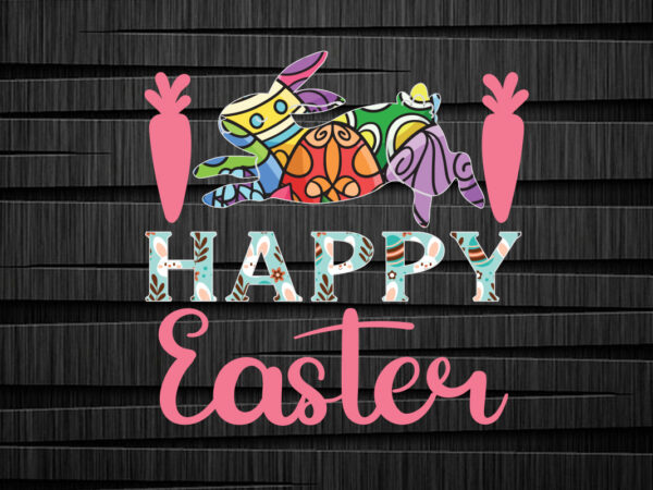 Happy easter sublimation design, happy easter car embroidery design, easter embroidery designs, easter bunny embroidery design files , easter embroidery designs for machine, happy easter stacked cheetah leopard bunny rabbit