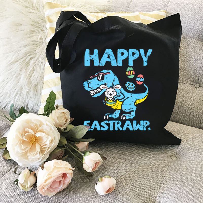 Happy Eastrawr T Rex Easter Bunny Dinosaur Eggs Boys Kids NL 0403