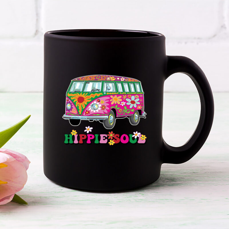 Hippie Soul Hippie Van Psychedelic Hippie Car Retro Groovy NL 2702