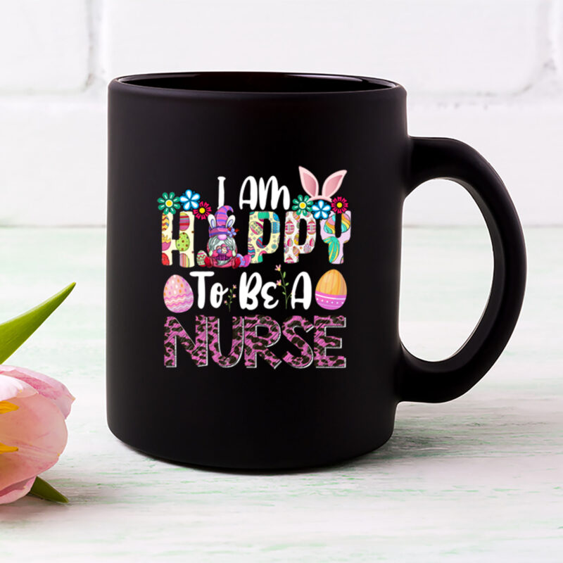 I Am Hoppy To Be A Nurse Gnome Easter PNG Files , Funny Easter Nurse, Nursing School T-Shirt Design, Custom Nurse, Funny CNA LPN Nurse NL 2702