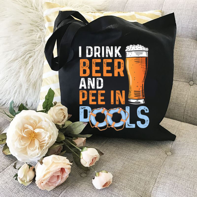 I Drink Beer And Pee In Pools Funny Grunge Vintage Pool Joke NL 2702