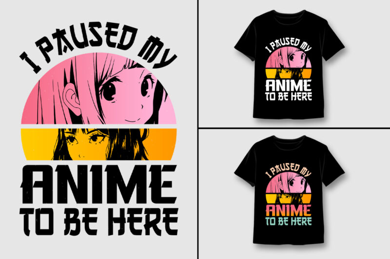 Anime T-Shirt Design