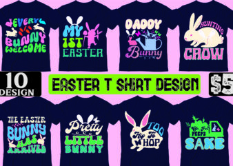 Easter T-Shirt design bundle,Happy Easter Car Embroidery Design, Easter Embroidery Designs, Easter Bunny Embroidery Design files , Easter embroidery designs for machine, Happy Easter Stacked Cheetah Leopard Bunny Rabbit Printable,