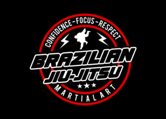 JIU JITSU MARTIAL ART LOGO