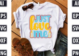 just love me vector clipart