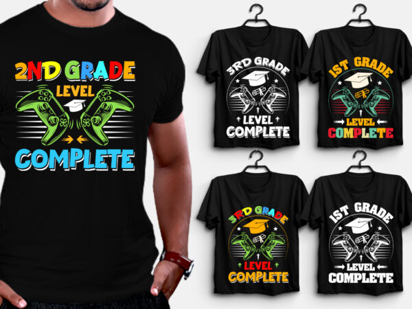 Level complete t-shirt design