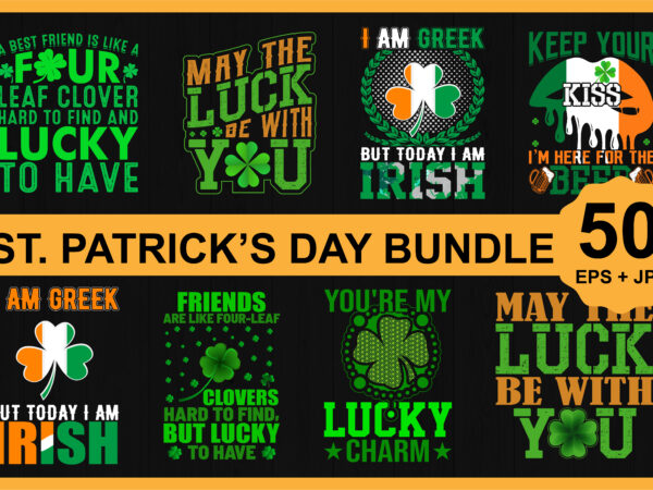 St.patrick’s day shirt bundle print template, lucky charms, irish, everyone has a little luck typography design shirt print template, typography design for shirt, mugs, iron, glass, stickers, hoodies, pillows, phone