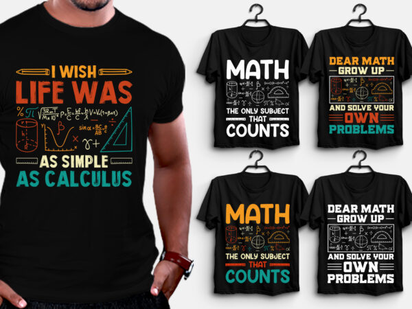 Math teacher t-shirt design