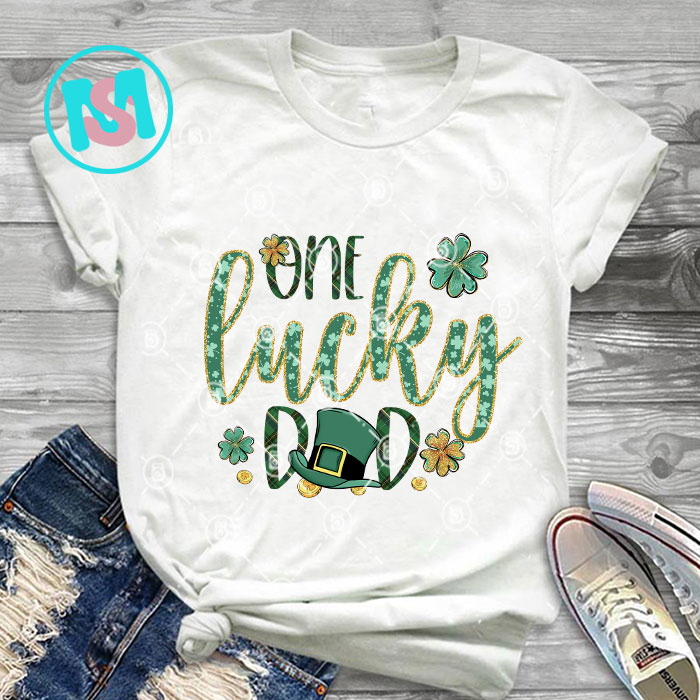 Happy St.Patrick's Day Bundle part 5, Clover, Lucky, Coffee, Gnome