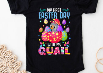 My 1st Easter Day Quail Easter Day Funny Quail Boy Son Easter Egg NC 0303 t shirt designs for sale