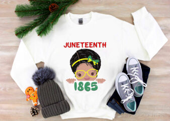RD 1865 Juneteenth Shirt, Cute Black Kids Girls Toddler Gift, African American T-Shirt, Juneteenth Celebrate Shirt