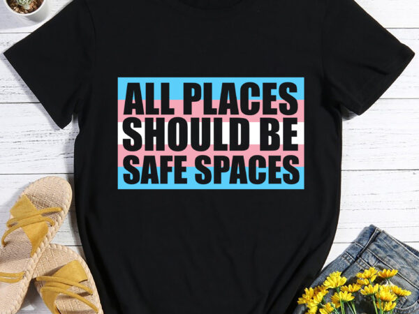 Rd all places should be safe spaces, trans rights shirt, lgbtq t shirt, trans pride t shirt, transgender shirt, lgbt gifts
