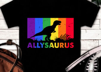 RD Ally Saurus T-Shirt, Rainbow Pride Shirt, Pride Shirt, Equality Pride T-shirt, Lgbt Ally Shirt, LGBTQ Pride Shirt, Gay Pride Shirt