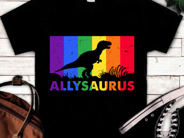 Rd ally saurus t-shirt, rainbow pride shirt, pride shirt, equality pride t-shirt, lgbt ally shirt, lgbtq pride shirt, gay pride shirt