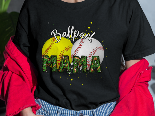 Rd ballpark mama, baseball shirt, softball shirt, mother_s day for mom, gift for her t shirt design online