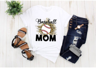RD-BASEBALL-MOM-On-Cheetah-Shirt,-Sports-Mom,-Mom-Shirt,-Mothers-Day-Gift t shirt design online