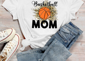 RD-BASKETBALL-MOM-On-Cheetah-Shirt,-Sports-Mom,-Mom-Shirt,-Mothers-Day-Gift