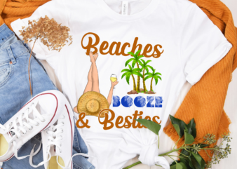 RD Beaches Booze And Besties Shirt, Beach Vacation Shirt, Girls Beach Trip Shirt, Summer Vacation