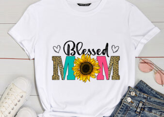 RD-Blessed-Mom-Leopard,-Sunflower-Mom,-Mother_s-Day-T-Shirt,-Gift-For-Mom2