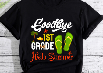 RD Boys Kids Gift, Goodbye 1st Grade Hello Summer Shirt, Last Day Of School T-Shirt, Graduation Shirt