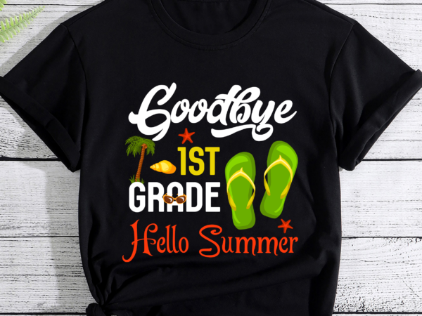 Rd boys kids gift, goodbye 1st grade hello summer shirt, last day of school t-shirt, graduation shirt