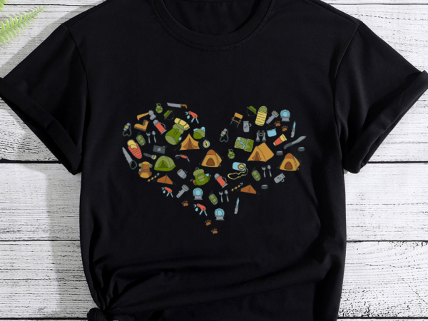 Rd camping heart shirt, hiking shirt, camper shirt, camping shirt, happy camper shirt, camper gift, family vacation