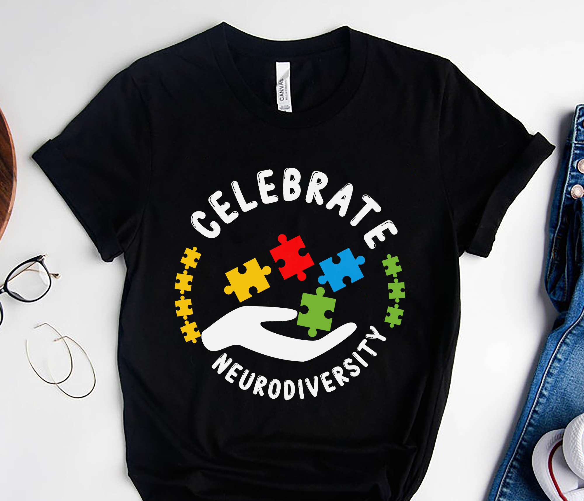 Celebrate Neurodiversity Awareness T-Shirt Celebrate Neurodiversity Awareness T-Shirt