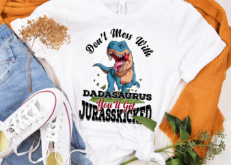 RD Dadasaurus Shirt, Dinosaur Dad, Father_s Day Gift t shirt design online