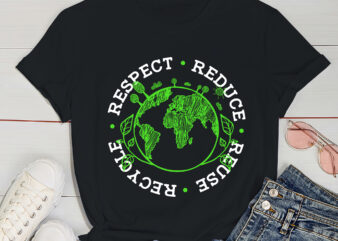 RD Earth Day Shirt Teacher Recycle Vintage Recycling Earth Day T-Shirt