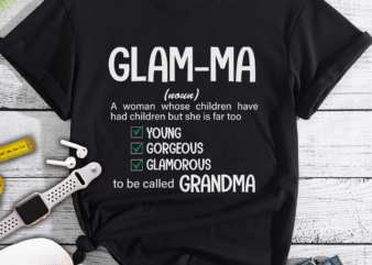 RD Glamma Shirt, Grandma Shirt, Gift For Grandma, Glamma Funny Shirt, Grandmother Gift, Mothers Day Shirt t shirt design online