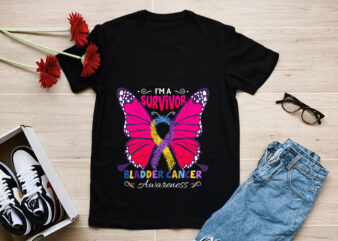 RD-I_m-A-Survivor-Butterfly-Bladder-Cancer-Awareness-Warriors-T-Shirt