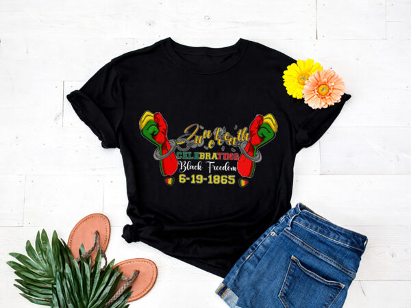 Rd juneteenth celebrating black freedom 1865 african american t-shirt