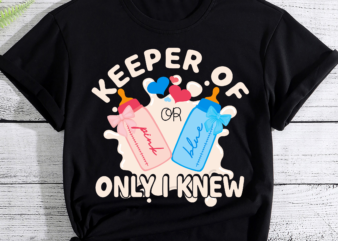RD Keeper of Pink or Blue Shirt, Gender Keeper T-Shirt, Pregnancy Announcement, Family Matching Shirt