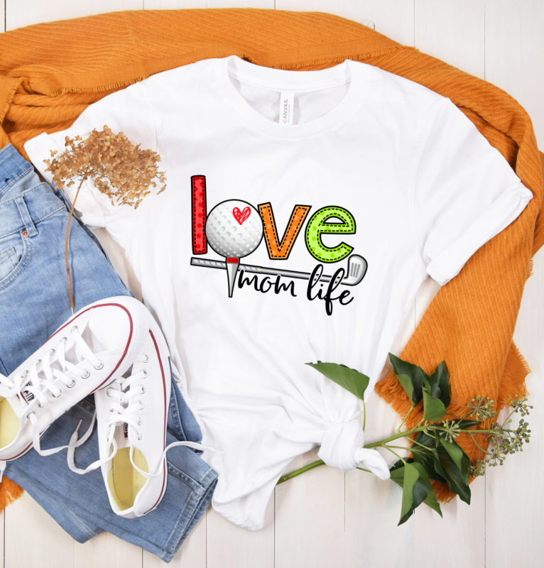 RD LOVE mom Life Shirt, Golf Shirt, Gift For Mom, Golf Lover Gift, Mothers Day Shirt