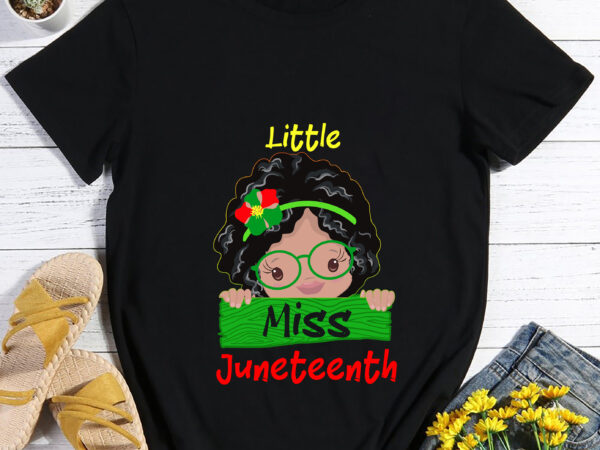 Rd little miss juneteenth shirt, brown skin princess shirt, juneteenth celebrate shirt, african american t-shirt