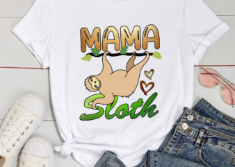 RD Mama Sloth Shirt, Funny Sloth Shirt, Gift For Mommy, Mother_s Day Gift t shirt design online
