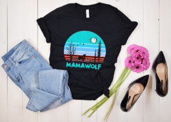 RD Mama Wolf Shirt, Mother Of Wolfs, Gift For Mom, Mother_s Day Shirt t shirt design online
