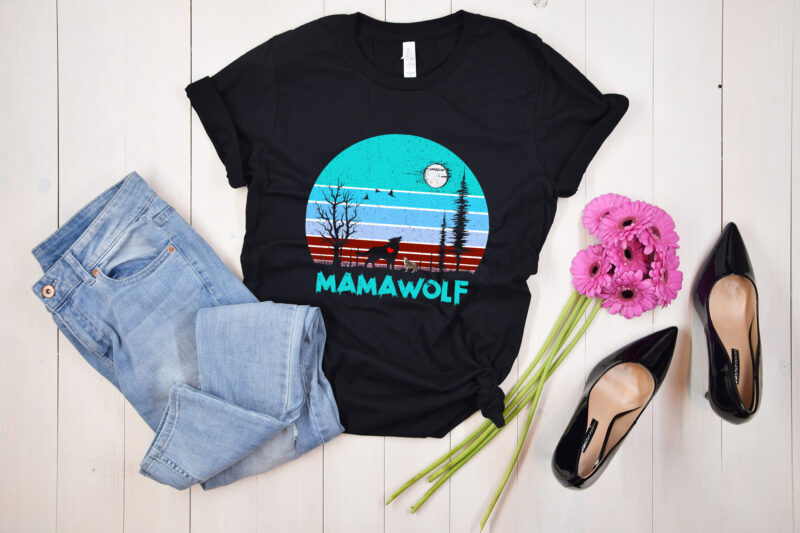 RD Mama Wolf Shirt, Mother Of Wolfs, Gift For Mom, Mother_s Day Shirt