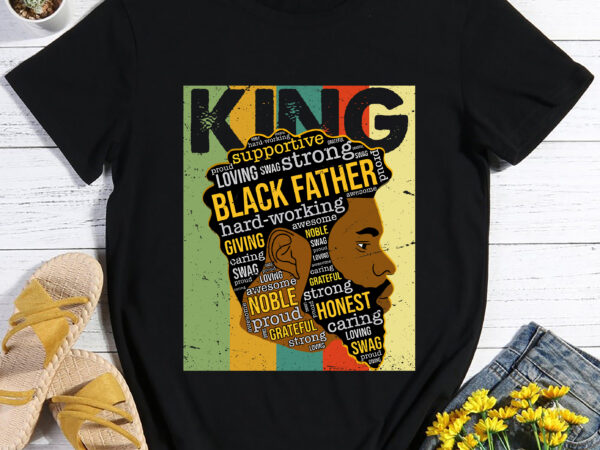 Rd mens dad gift, strong black king shirt, juneteenth celebrate shirt, african american father t-shirt