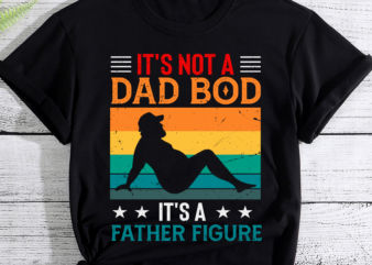RD Mens It_s Not a Dad Bod It_s a Father Figure T-Shirt
