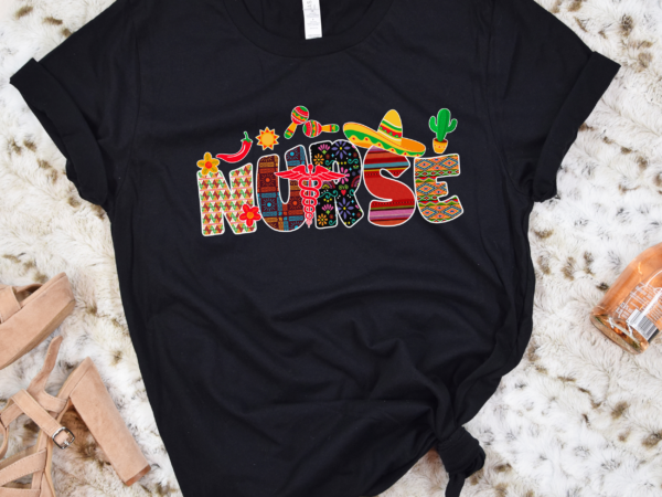 Rd mexican nurse taco stethoscope, cinco de mayo nurse life rn shirt, cinco de mayo shirt, fiesta squad shirt t shirt design online