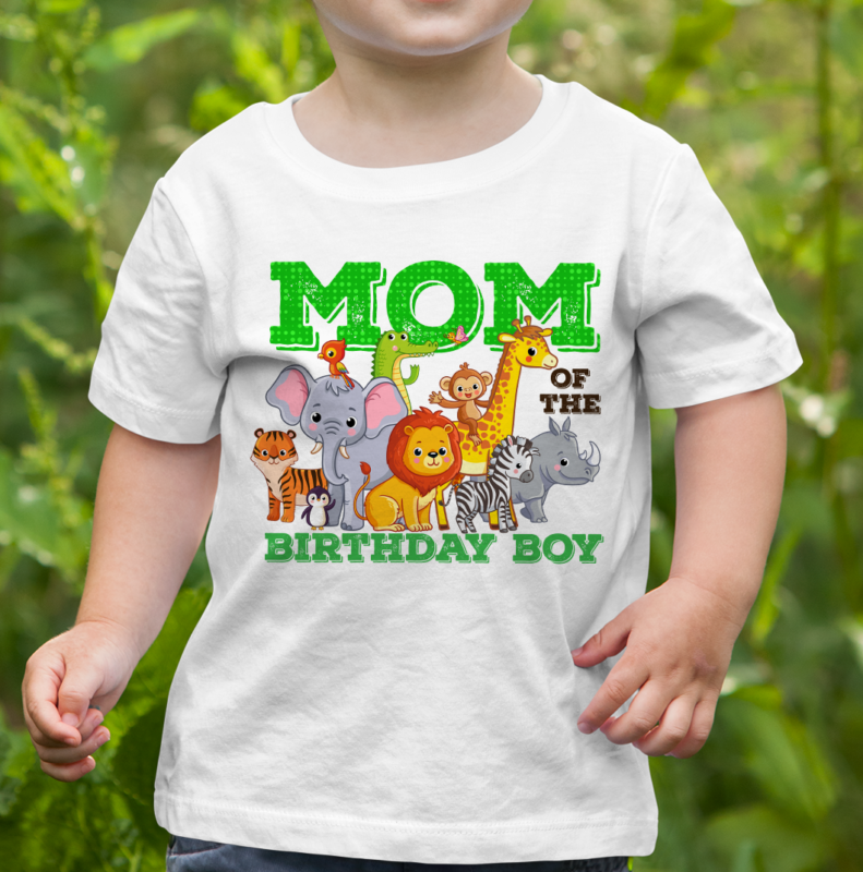 Afdeling Rejse Anklage RD Mom Of The Birthday Boy Jungle Safari Zoo Theme Animal Party T-Shirt -  Buy t-shirt designs