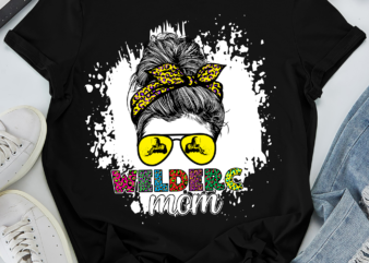 RD Mom of Welder Shirt, Messy Bun Hair Shirt, Gift For Mommy, Mother_s Day Shirt t shirt design online