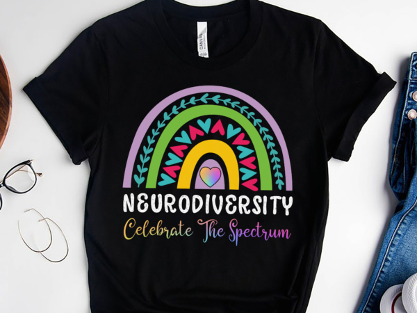 Rd neurodiversity shirt, autism awareness shirt, rainbow neurodiversity shirt, autism month shirt, autism support shirt