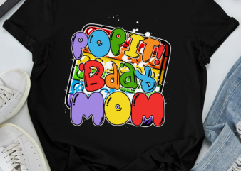 RD Pop It Mom Of The Birthday Girl Or Boy Fidget Toy Shirt