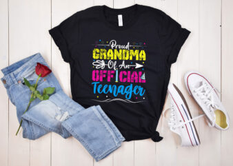 RD-Proud-Grandma-of-an-Official-Teenager-13th-Birthday-Party-T-Shirt