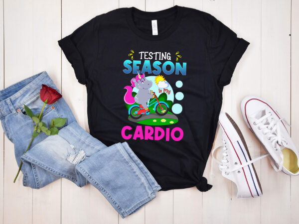 Rd-rock-the-test-testing-season-is-my-cardio-unicorn-teacher-t-shirt