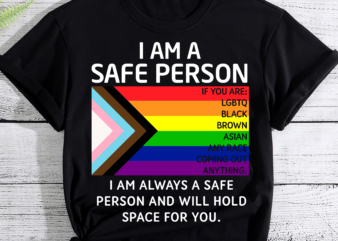 RD Safe Person Shirt, LGBTQ Ally Shirt, LGBT Shirt For Ally, Safe Space Pride Shirt, Ally Gift, Rainbow Tshirt, Equality