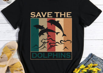 RD Save The Dolphins Vintage Shirt, Dolphin Gift, Water Sea Animals Lover, Dolphins Watching Costume, Ocean Life t shirt design online