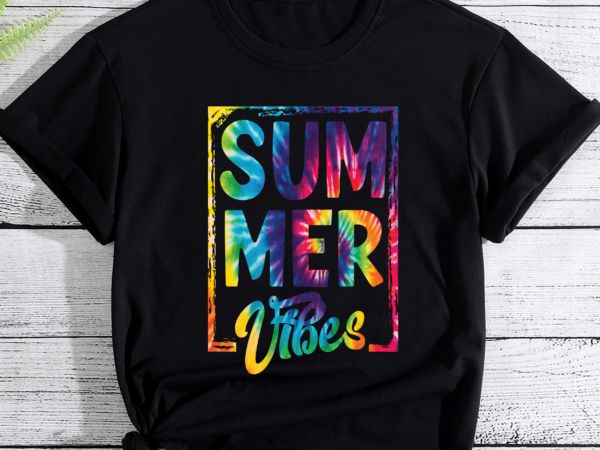Rd summer vibes tie-dye digital png, t-shirt sublimation